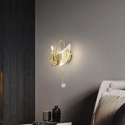Royal Swan Sconce ( 3 Colour )
