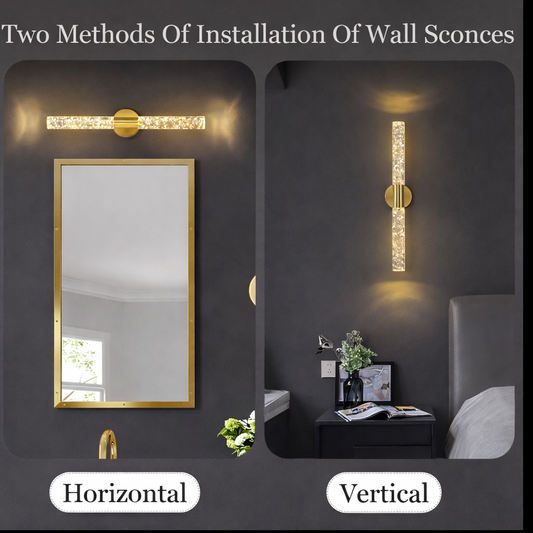 LumiCrystal Wall Sconce ( 3 colour )