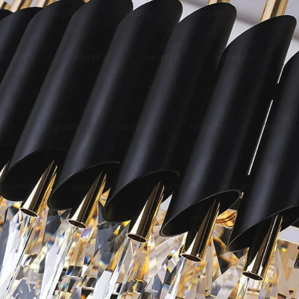 Black Regent Chandelier 🏛️( 3 COLOUR )
