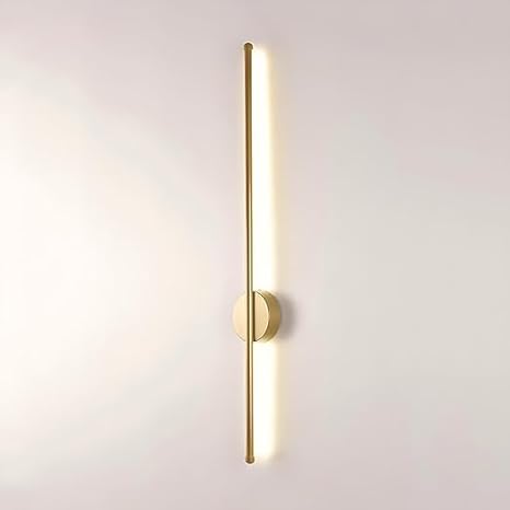 Golden Glow Linear Wall Light