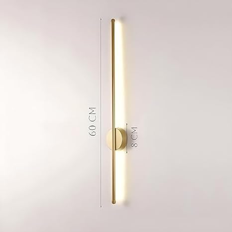 Golden Glow Linear Wall Light