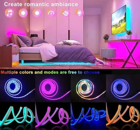 LED RGB MAGIC ROPE LIGHT with remote (16 feet length)