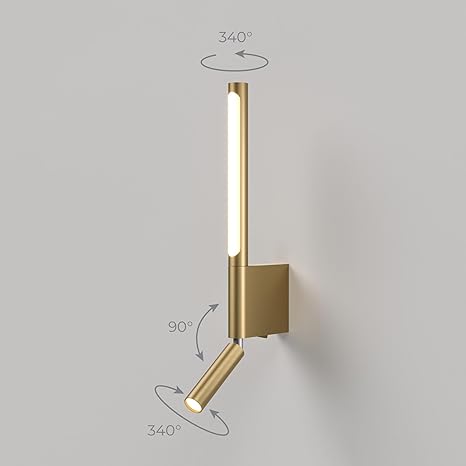 LuxePivot Wall Reading Lamp