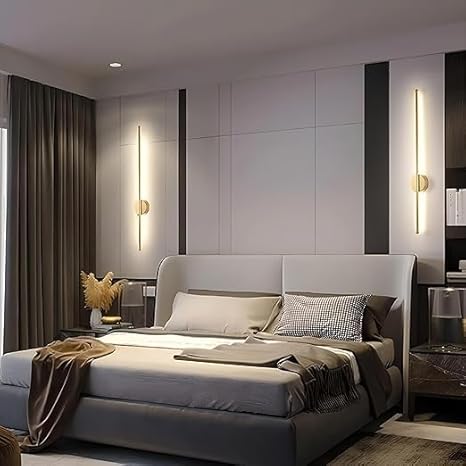 Golden Glow Linear Wall Light