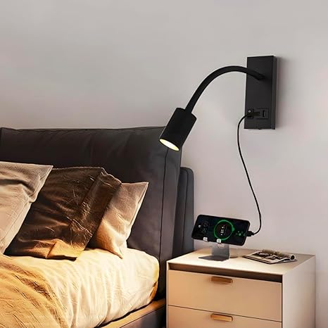 FlexiGlow Wall Reading Lamp
