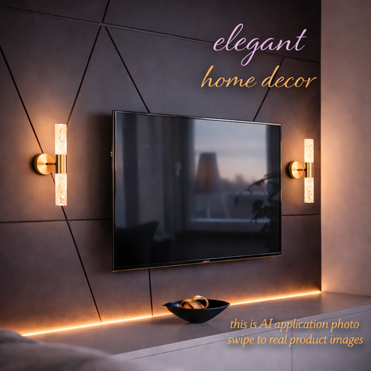 LumiCrystal Wall Sconce