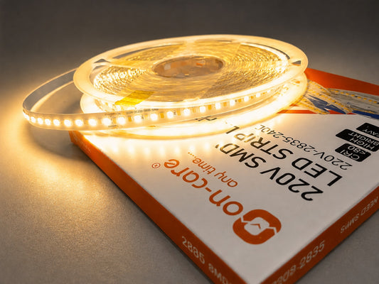 Oncare 10 meter direct strip light (double tape on back side)