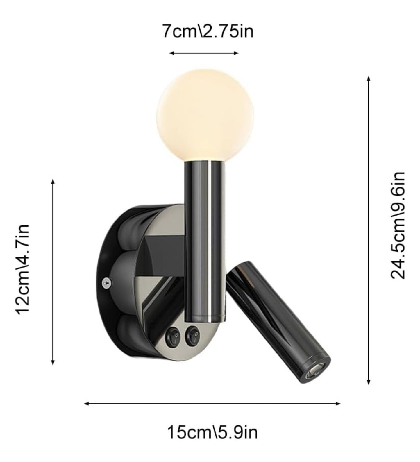 DuoLite Spot Sconce ( 3 colour )