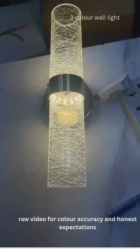 LumiCrystal Wall Sconce ( 3 colour )